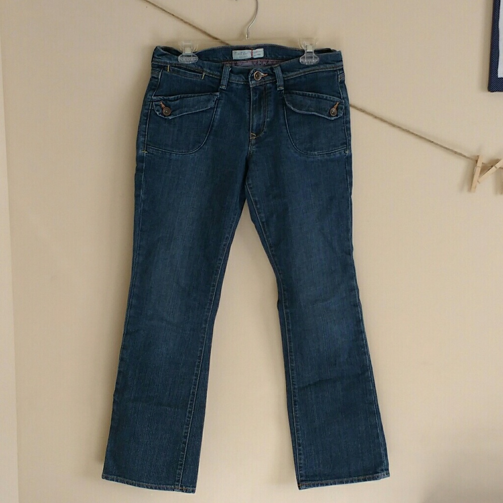 Midrise Bootcut denim